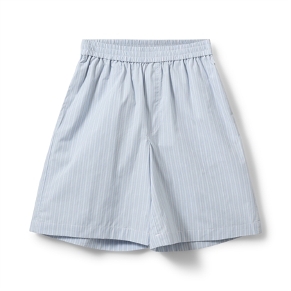 Sofie Schnoor Short NejahSY - Light Blue Stripe 